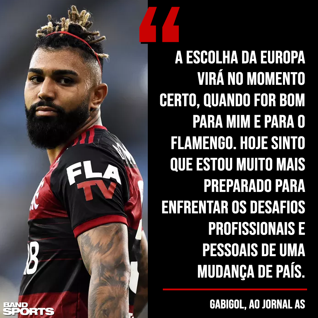 Gabigol fala sobre futebol europeu: 'Hoje estou muito mais preparado