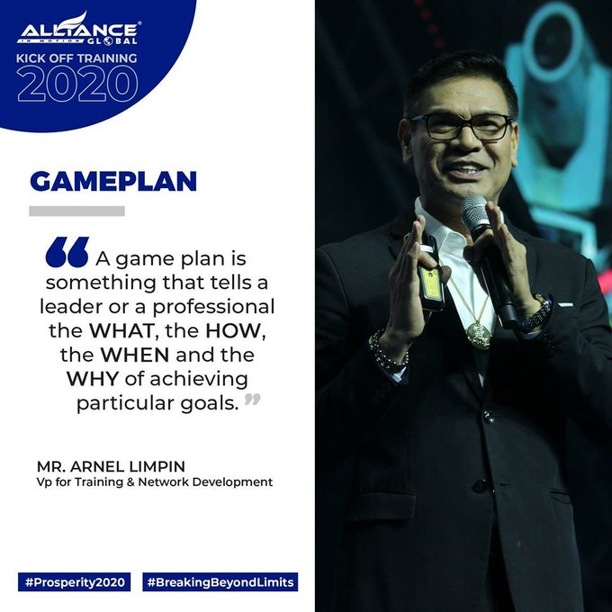 Maed212's tweet photo. With the right mindset, the right attitude , right skills, right system and with massive action, your dreams will come into reality!"
- Mr. Arnel Limpin, Kick-Off Training 2020

#Prosperity2020 #BreakingBeyondLimits https://t.co/4BMO46VLuk