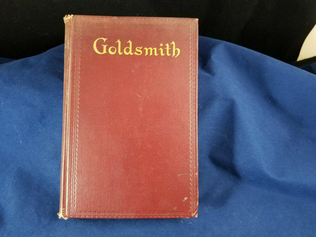 MarkSbookshelf's tweet photo. The Complete Poetical Works of Oliver Goldsmith / Dobson - Frowde 1906 Hardcover
https://t.co/q02RC7828m https://t.co/lM7vbmrhcO