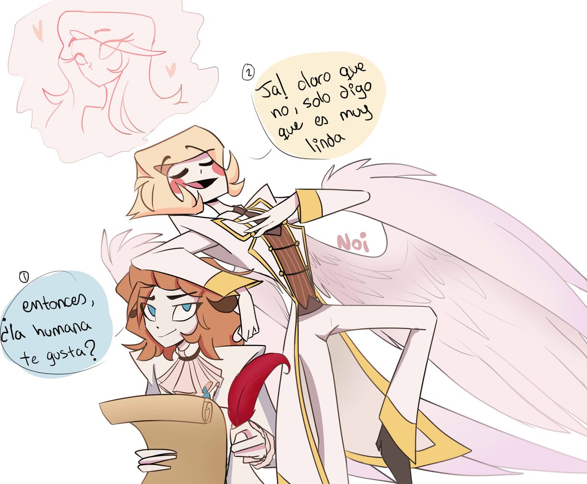 Noi_Mirage's tweet photo. les dejo esto ya terminado slkdsalñk, disculpen mi letra chafa
#HazbinHotelFanart #hazbinhotel #HazbinHotel #hazbinhotelLucifer #LuciferMagne #Lilithmagne #Hazbinhotellilith https://t.co/Mi9L0tUxPZ