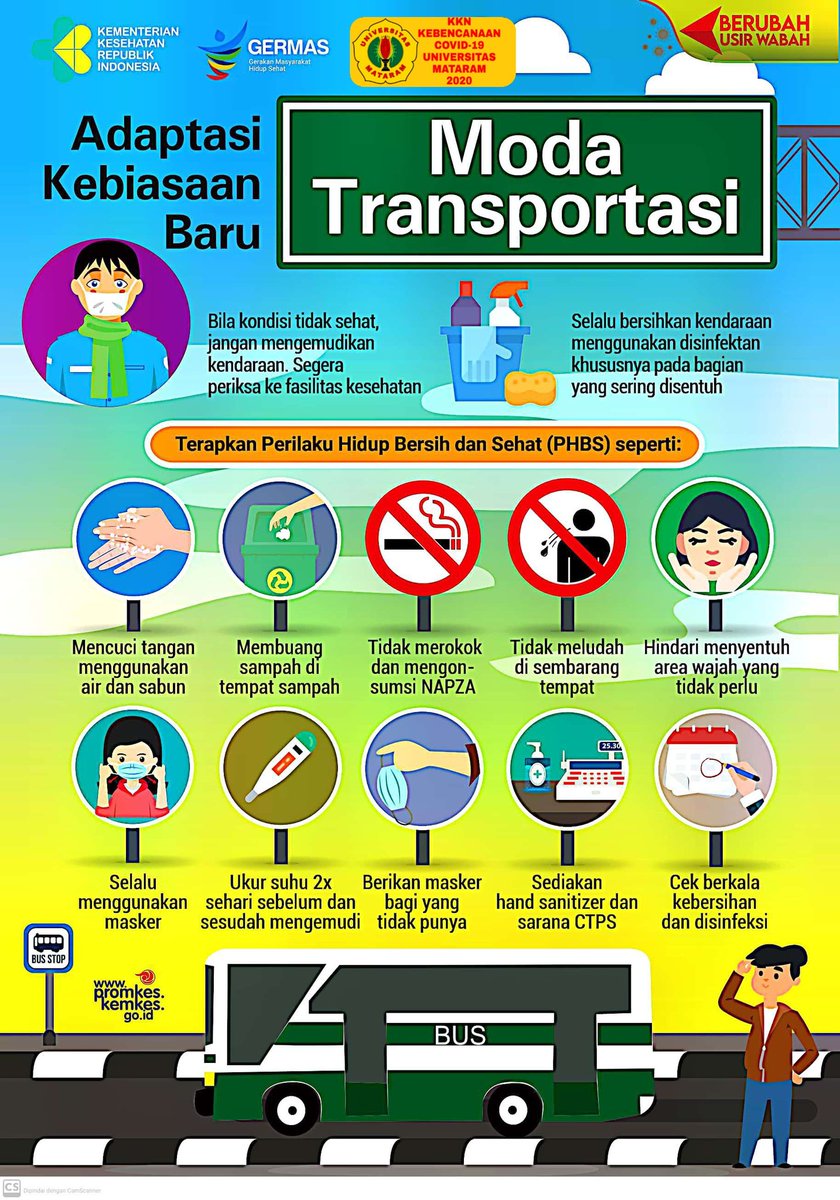 rizkitam_'s tweet photo. Panduan Adaptasi Kebiasaan Baru Moda Tranportasi

Mari Bersama Kita Lawan COVID-19

#KKNKebencanaanUNRAM
#KKNTanggapBencana
#KKNUNRAM2020
#KKNDESAKOTARAJA https://t.co/X3OUqfoFby