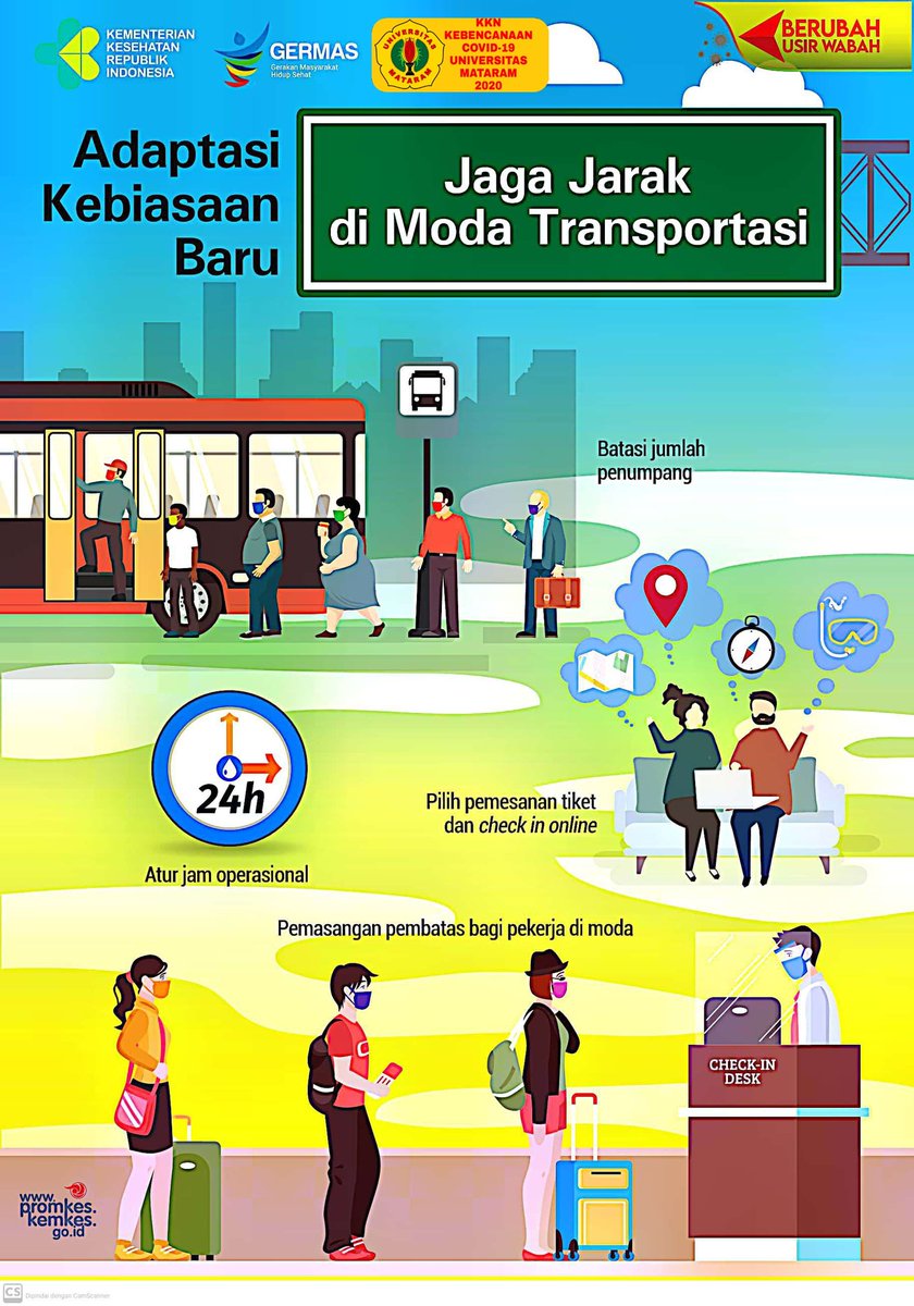 rizkitam_'s tweet photo. Panduan Adaptasi Kebiasaan Baru Moda Tranportasi

Mari Bersama Kita Lawan COVID-19

#KKNKebencanaanUNRAM
#KKNTanggapBencana
#KKNUNRAM2020
#KKNDESAKOTARAJA https://t.co/X3OUqfoFby