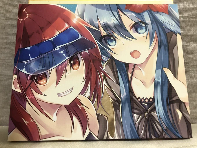 仕事前にうちわとディスプレイ用のキャンパス届いた! 
