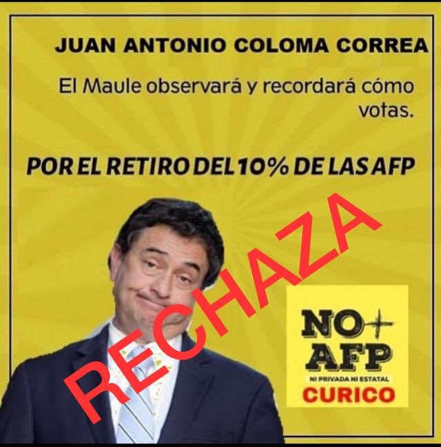 NO MAS AFP CURICO tweet media
