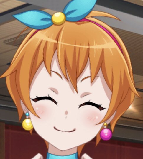 BASIC (all standard outfits)you can’t go wrong with this hagumi style. her ahoge is pointy and that’s neat. I like the little sprouts on both sides. she’s just cute man....but there is nowhere to go but up