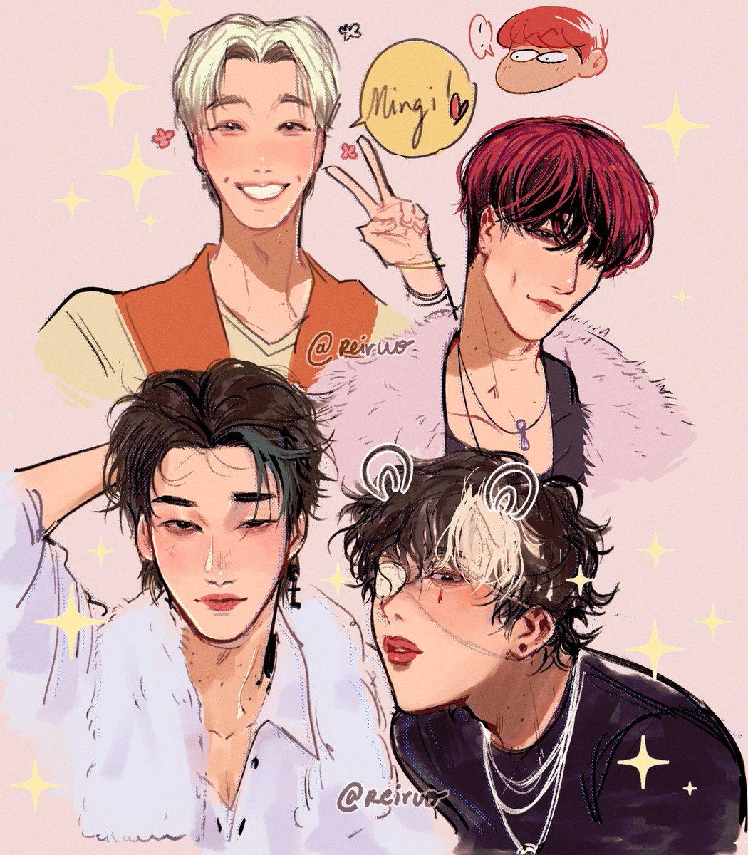 Oo I will shyly place my stuff here hehe #AtinyTalentDay 

I like to draw a lot but I like to draw ateez more at the moment ? 