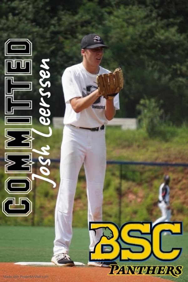 joshleerssen's tweet photo. Extremely excited to announce that I will be continuing my athletic and academic career at Birmingham Southern College! Thank you to my parents, coaches, teammates, and everyone else who has helped me get here! Go Panthers! @RGBaseball9 @GeorgiaBombers @MbcaBaseball @CoachMcC_9 https://t.co/EOucXZmQzm