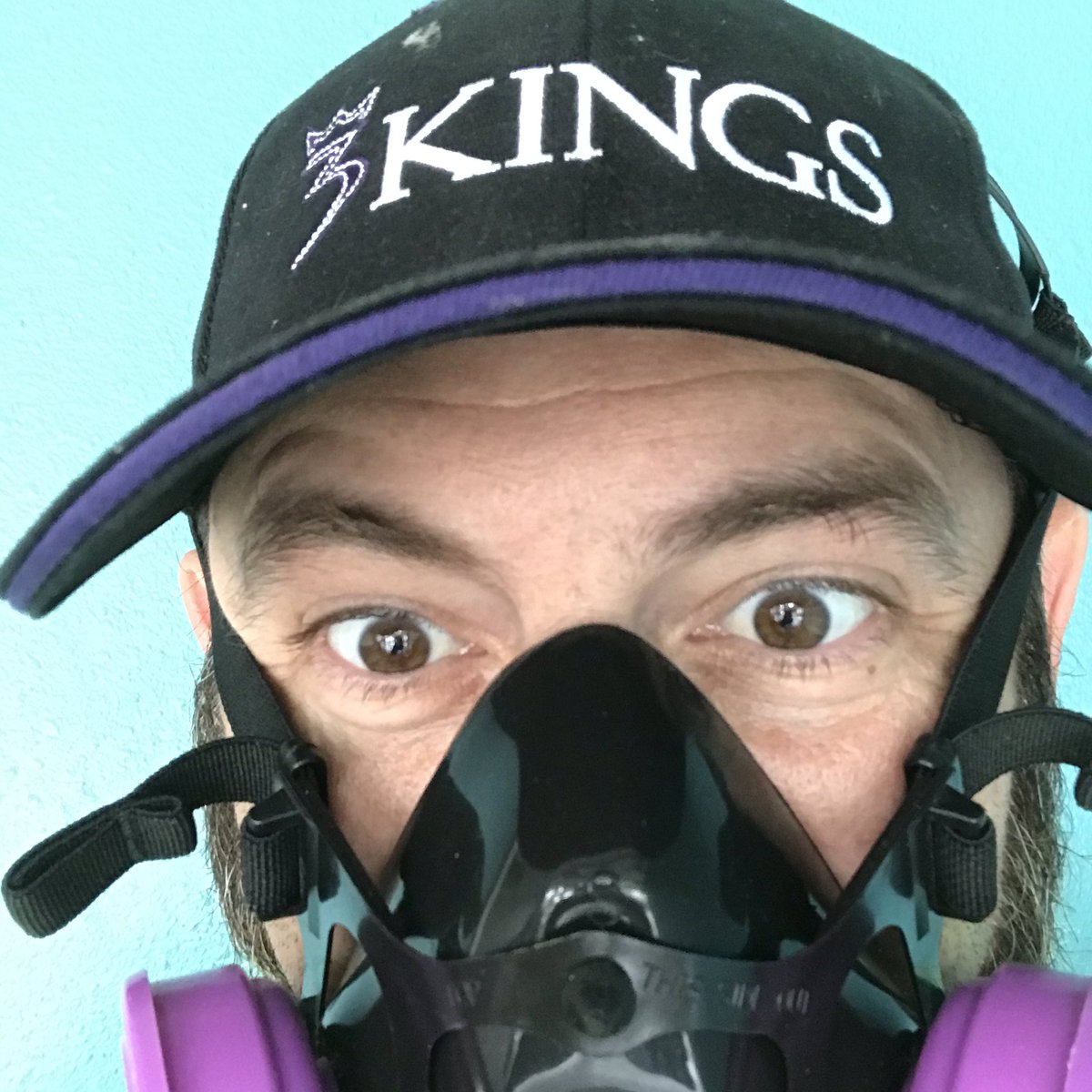 Call3Kings's tweet photo. Some of us wear a mask on the daily...

...I am not one of them, but I did today. # 

🤘😷🤘

Always fun to get out of the office and do some asbestos surveys before a client starts their renovation, remodel or demolition. 

☎️ 3 Kings 👑 

#asbestos #asbestosremoval #abatement https://t.co/2VonO42HRN