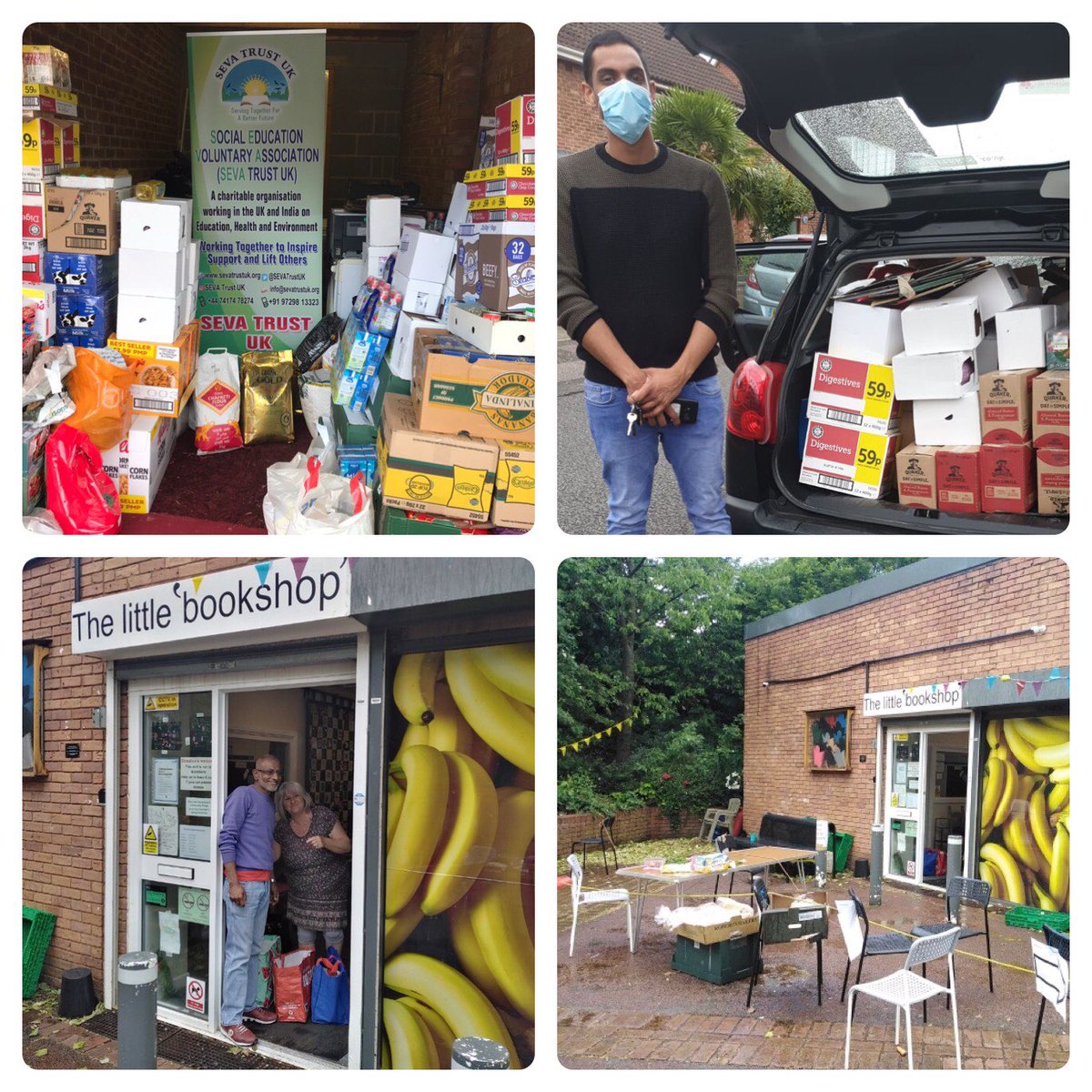 SEVATrustUK's tweet photo. Pleased to support #KKTOS #KeepingKidsOffTheStreets & #Homeless support projects th. MK #SathyaSai helping most needy during #Covid19uk tough times4all We donated food&groceries worth Β£1150 to support this wonderful work #communitymatters #NeverMoreNeeded #Bedford #MiltonKeynes https://t.co/uYqIdhhIsR