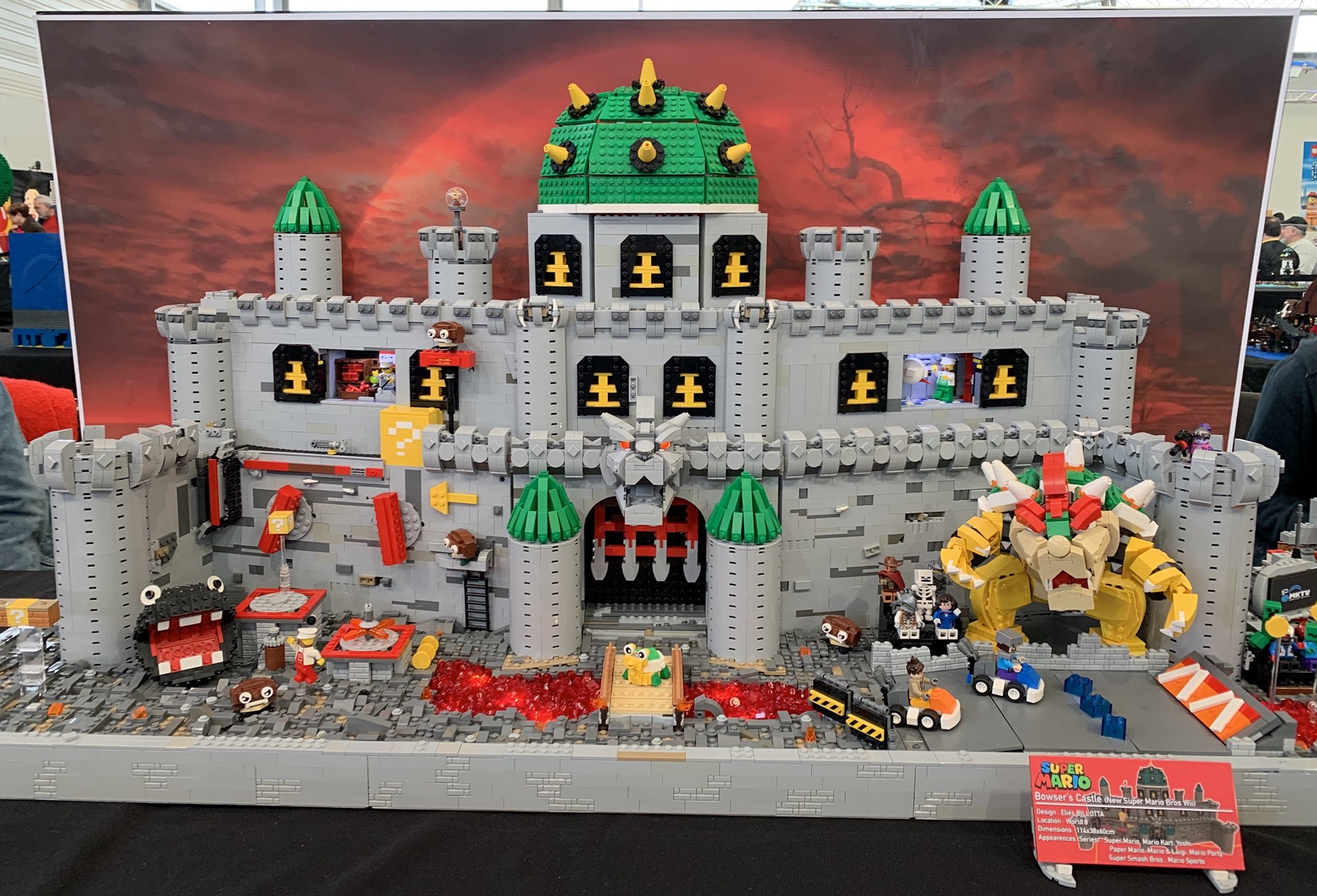 Lego 2024 bowser castle