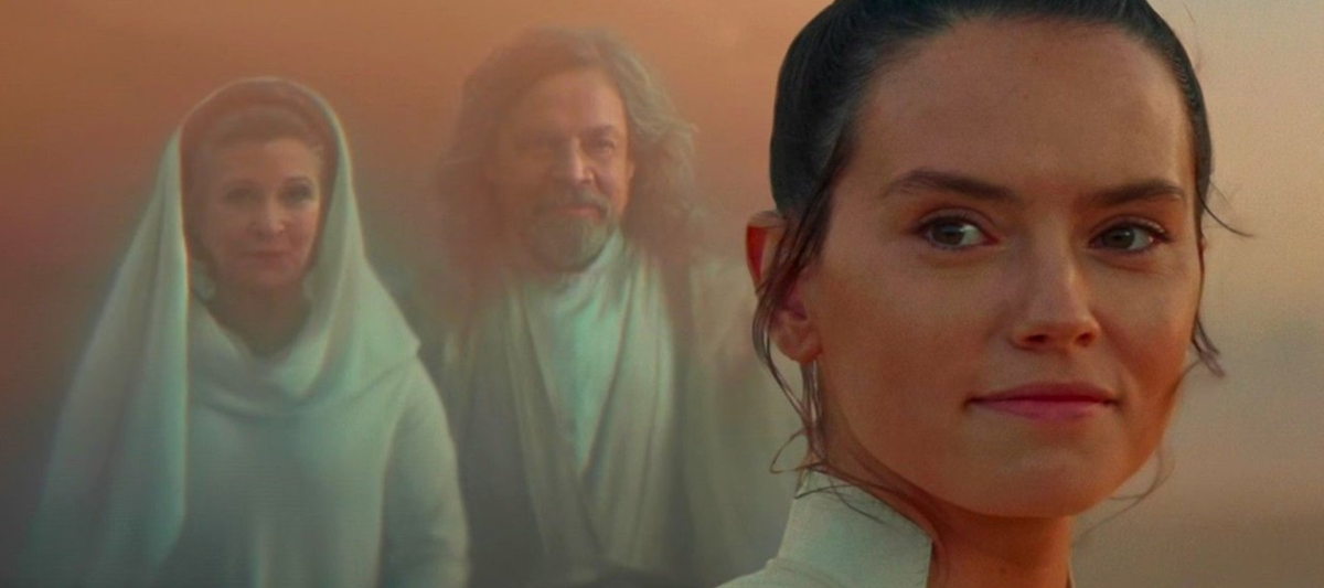 She may have been a Palpatine by blood, but she was a Skywalker by heart. Rey Skywalker had finally found the belonging she sought.