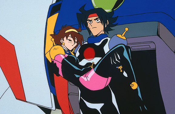 Moldilox's tweet photo. I love absolutely everything about the G Gundam aesthetic; the color palette, the character designs, the Street Fighter II level stereotypes https://t.co/u69SCKiX0e