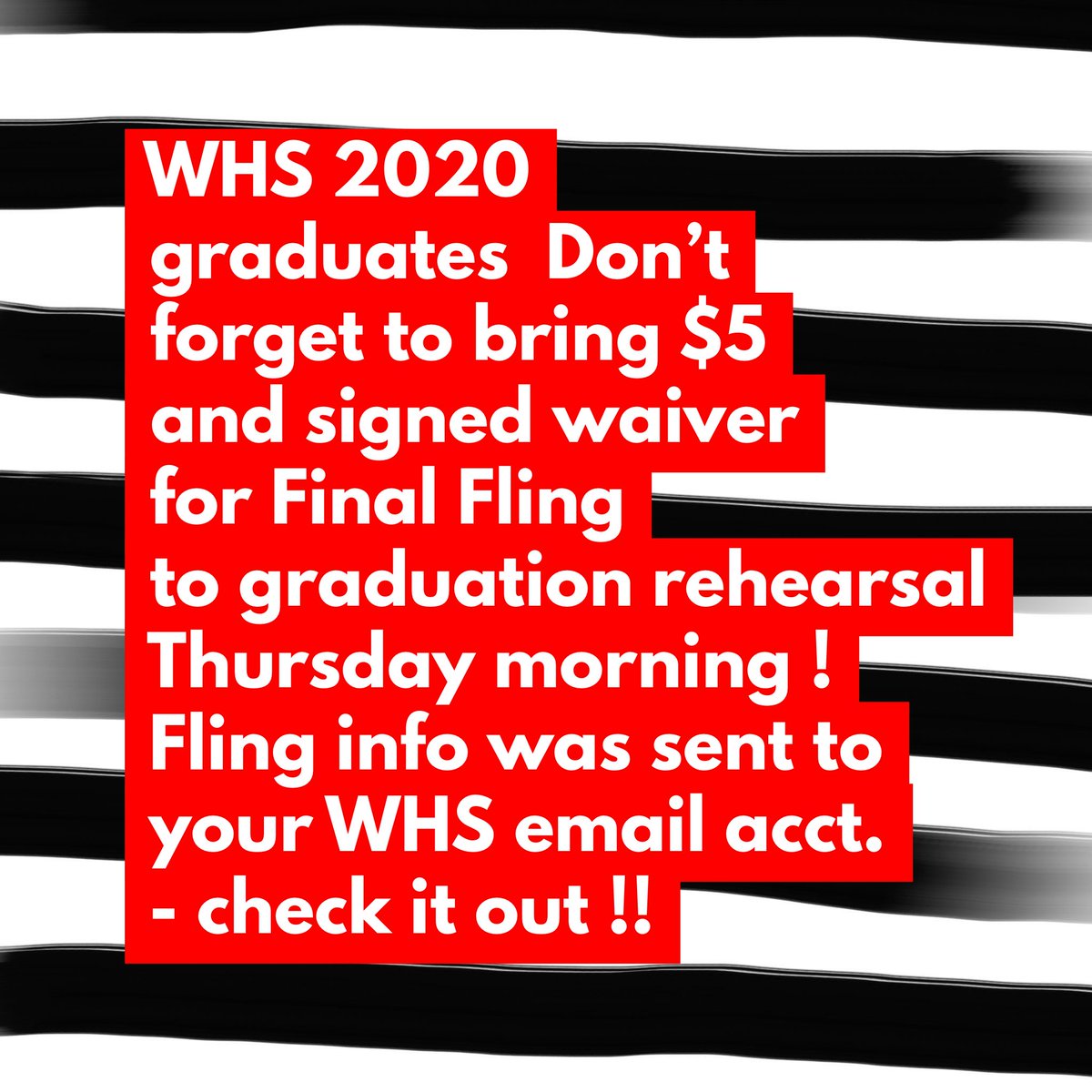 2020whspanthers's tweet photo. IMPORTANT INFO🛑🛑🛑 https://t.co/KOD1PYx3GC