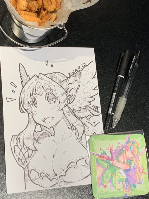 おはリースドローイング 