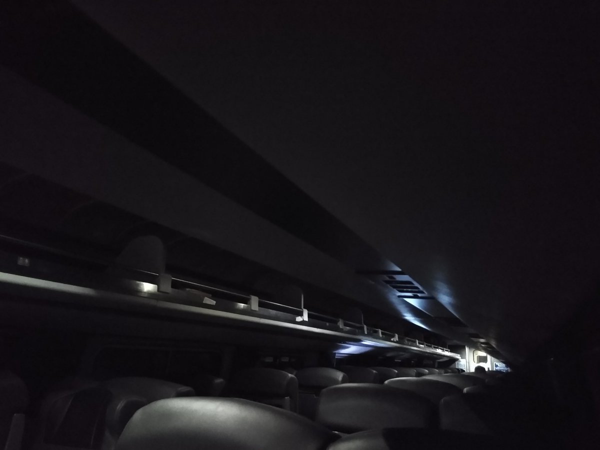 N734NJ's tweet photo. Stuck in Maryland with no power.
This is some straight-up 2020 bullshit lol
.
#amtrak #amfleet #silvermetor #itwasjustadaytrip https://t.co/HhNngqHiCe