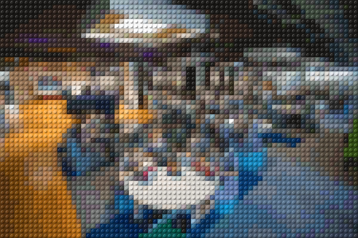 HCCinnovate's tweet photo. Our amazing school in LEGO https://t.co/8NsGlIFD9t