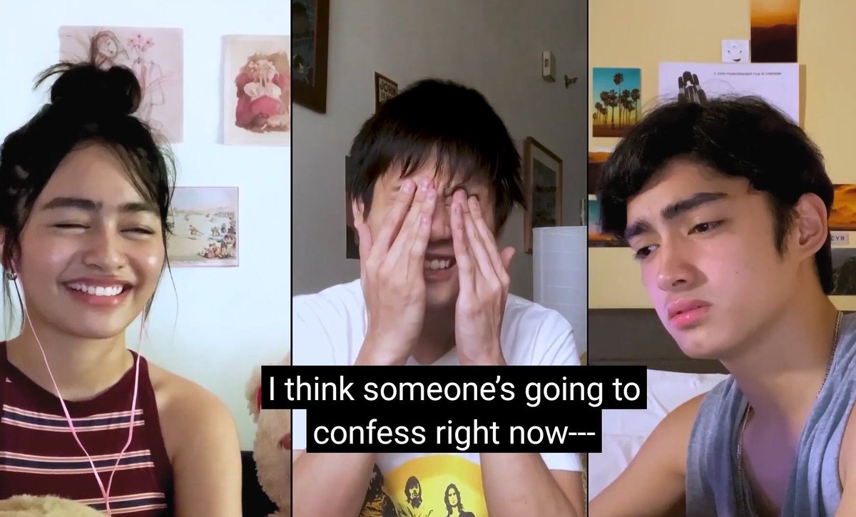 samanthaiamher's tweet image. Confess now or regret it forever #HelloStrangerEP5 @Black_SheepPH @vivoree @patrickquiroz_ @Migs_Almendras 💛