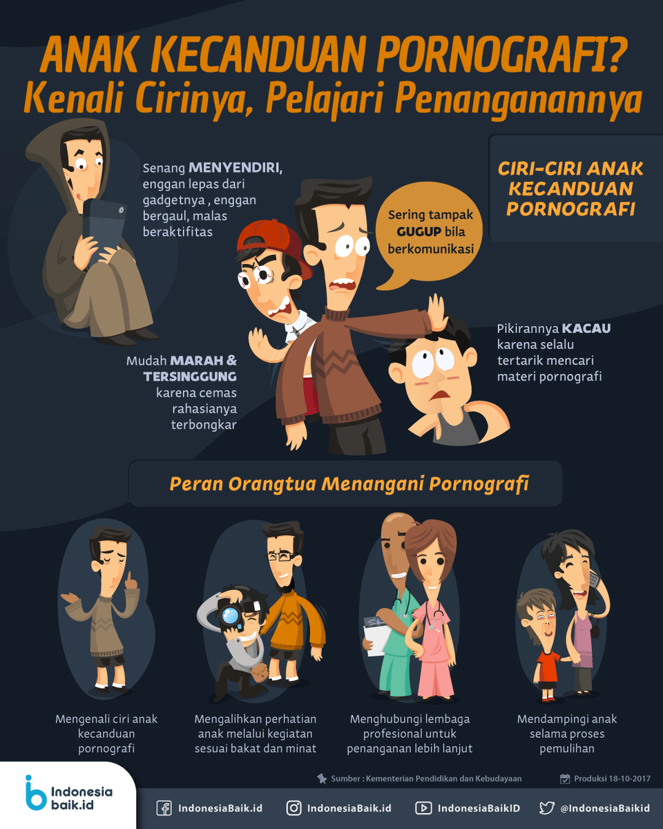Belum lagi anak2 yg menjadi rusak karena salah pergaulan dan kecanduan pornografi.