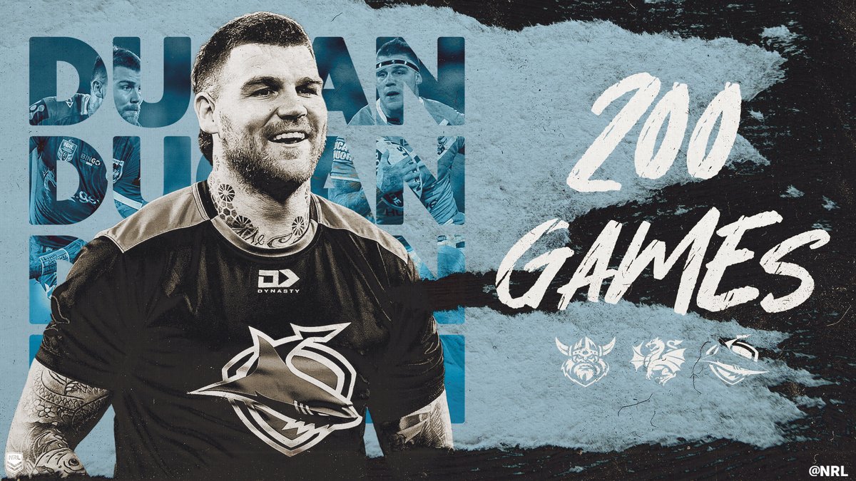 NRL's tweet photo. 200 under the belt! Nice Duges 👏 https://t.co/mQfslKstfP