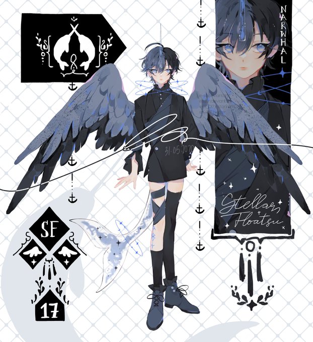 ✨ [ADOPTABLE] Stellar Floatsu 17
(Already has a home~) 