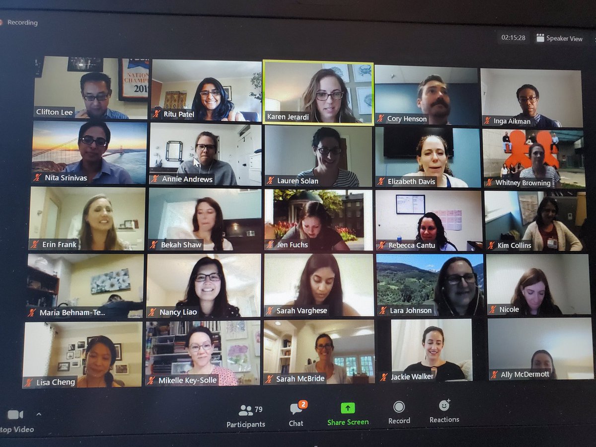 Great day collaborating and learning from a wonderful group of directors! #PHM #PHM20Virtual