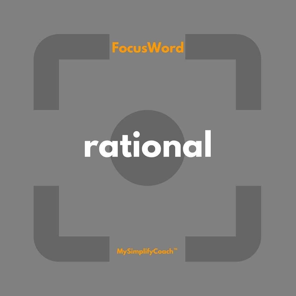 MySimplifyCoach's tweet image. Focus on whatever you do or think with this positive Word in mind and experience how this can change your day --- rational ---
#mysimplifycoach #mysimplifyword #rational instagr.am/p/CC9uUahJ2l3/