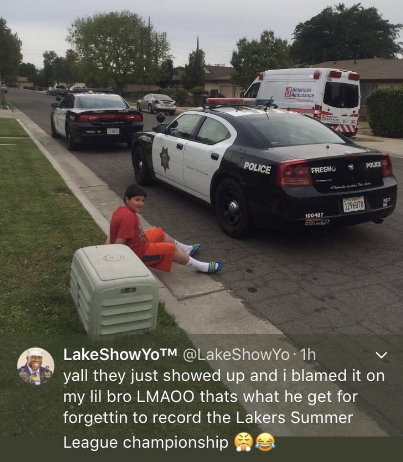 LakeShowYo's tweet image. 2 years ago today lmaooo