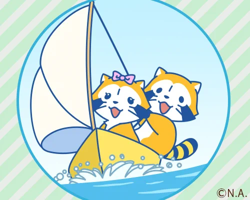 今日は海の日?だけど・・・?️

?こんなに地球が好きだから～
こんなに梅雨明けが待ち遠しいミャ～?(◆'ᗜ'◆)

#ラスカル  #海の日 