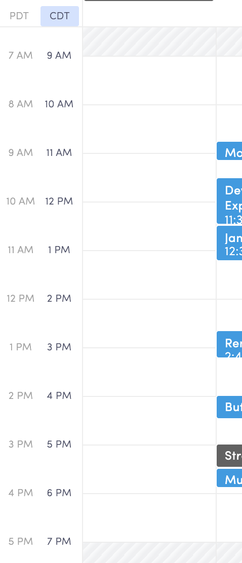 I also like the "Time Travel" where you can see the different timezones across your calendar, and the smart events where I can type out what I want, and it automatically adds in my personal Zoom link and schedules it in just a few key commands!
