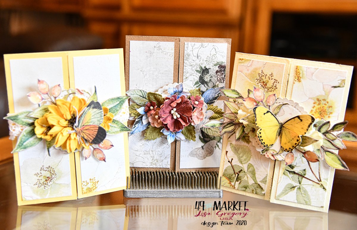 I am up on the 49 and Market Blog with a Trio of Shutter Cards. Those of you who know my work, know I love creating 12x12 layouts and mini albums, but I also want to appeal to the cardmakers out there. I hope you are inspired.
what-a-beautiful-mess.blogspot.com/2020/07/49-and…