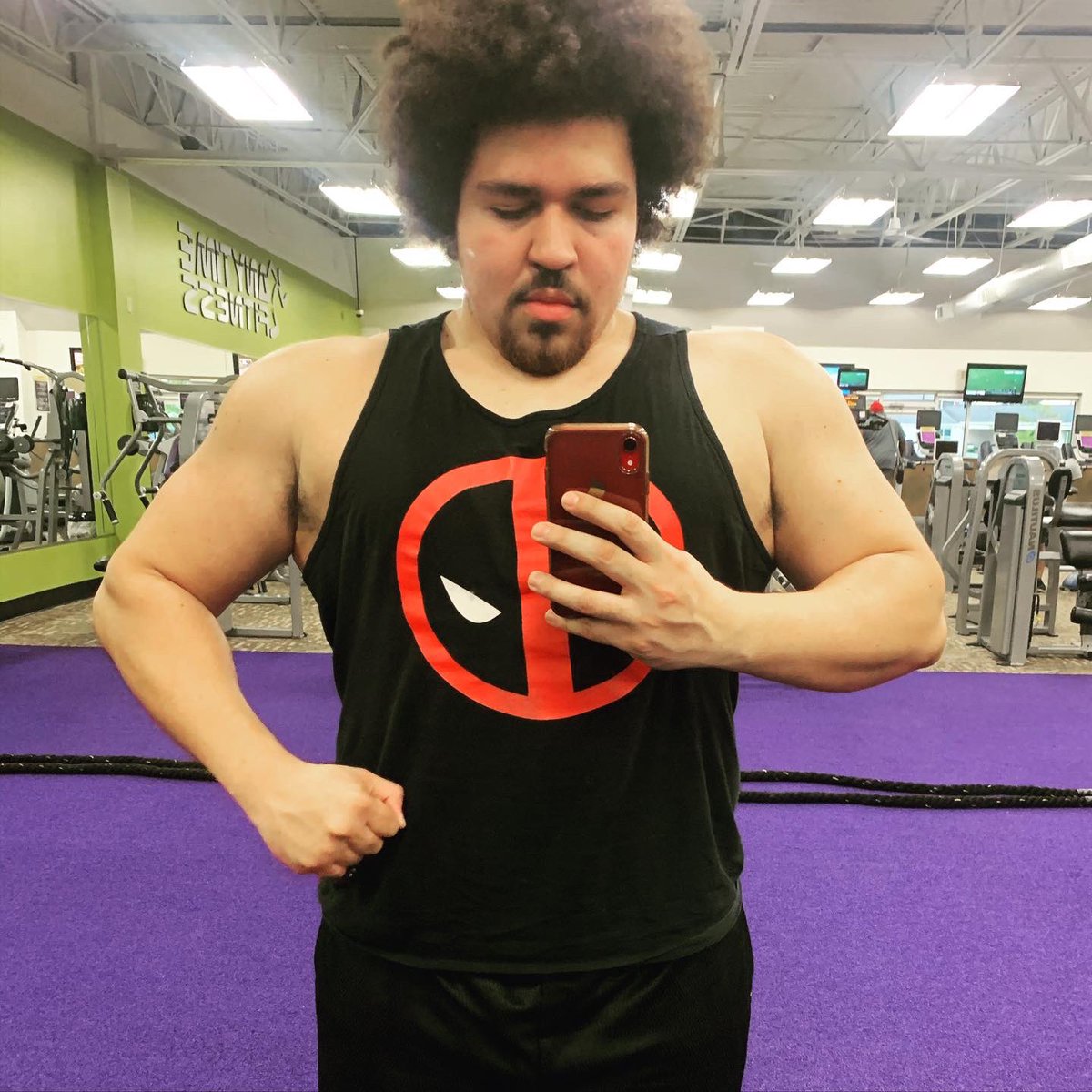 BigPercUniverse's tweet photo. Lat me ask you a question. Am I wide enough yet?
#BigPerc
#AllThatPower
#SweetToothSuperstar https://t.co/6oYSnh5Tnz