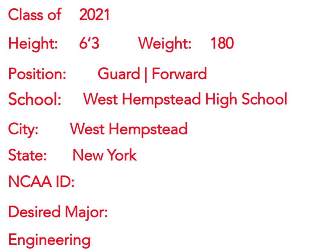 CoachSwale's tweet photo. 🚨Attention College Coaches 🚨
@DREAMScouting Welcomes @BrianPierreLou5 to our recruiting network. We look forward to assisting him in his journey.  

Class of 2021
West Hempstead High School,  NY
GPA 2.7
Basketball 
Guard/ Forward 
H 6'3" W 180

https://t.co/H3hZak4PEL https://t.co/hW4YEtuL3N