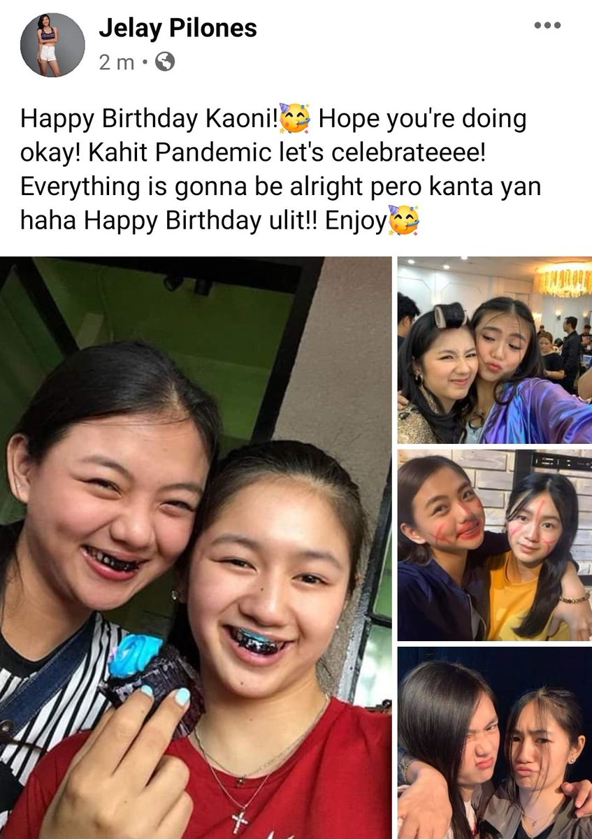 MataNgJelRi's tweet photo. Jelay's Birthday Greet 2020  to KAORI Thread. 💛💚🎂

@JELAYPILONES08 @kaori_oinuma 

Facebook https://t.co/SO1hTsMwNg