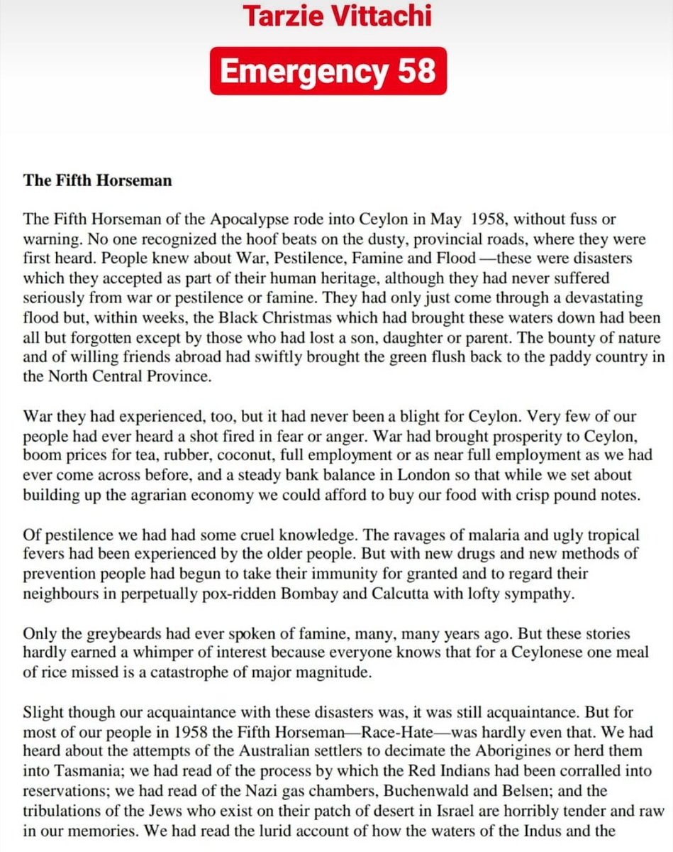 On the events leading up to Black JulyContents adapted from  @Amaliniii's Instagram story, resorted into chronological order.