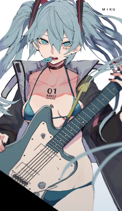 #初音ミクのイラストだけで興味を持ってくれる方へ届け 

ミクさんはかっこいい 