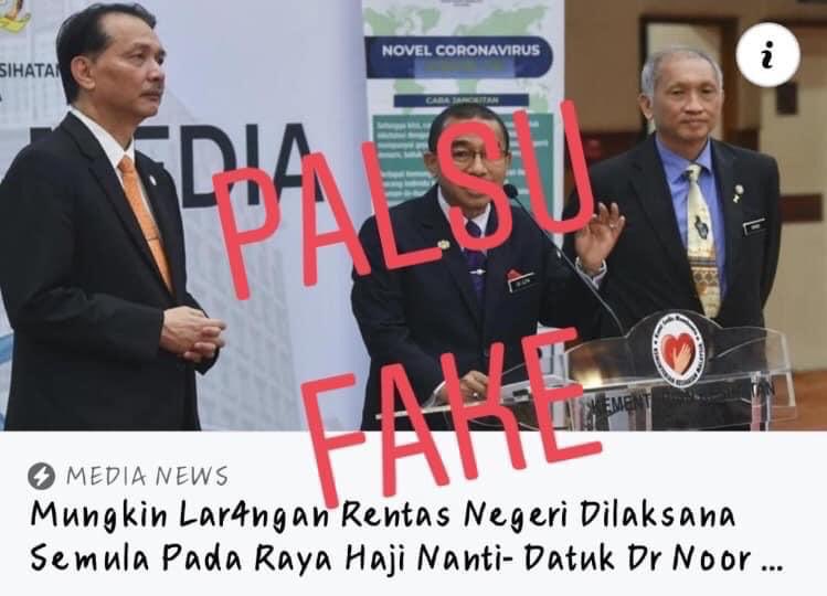 DGHisham's tweet photo. Kenyataan ini adalah palsu. Mohon untuk rujuk sebarang perkembangan terkini dan yang sah mengenai Covid-19 melalui platform media sosial KKM.

Selain FB, KKM turut mempunyai akaun:
1. Twitter - KKMPutrajaya
2. Instagram - Kementerian Kesihatan Malaysia https://t.co/hJ09DMPycs