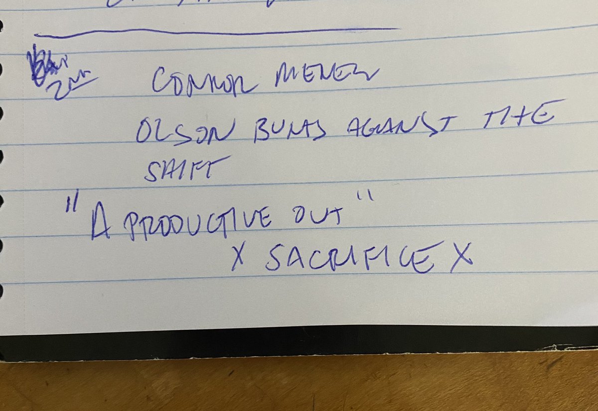 StevenBabbActs's tweet photo. i forgot to post last night, from my notes during Giants/A’s, just for you @DaminEsper, i’m trying to fix my bad habits and change me vocab...
lol
#NotASacrifice
#ProductiveOut https://t.co/VBhUVp8hhS