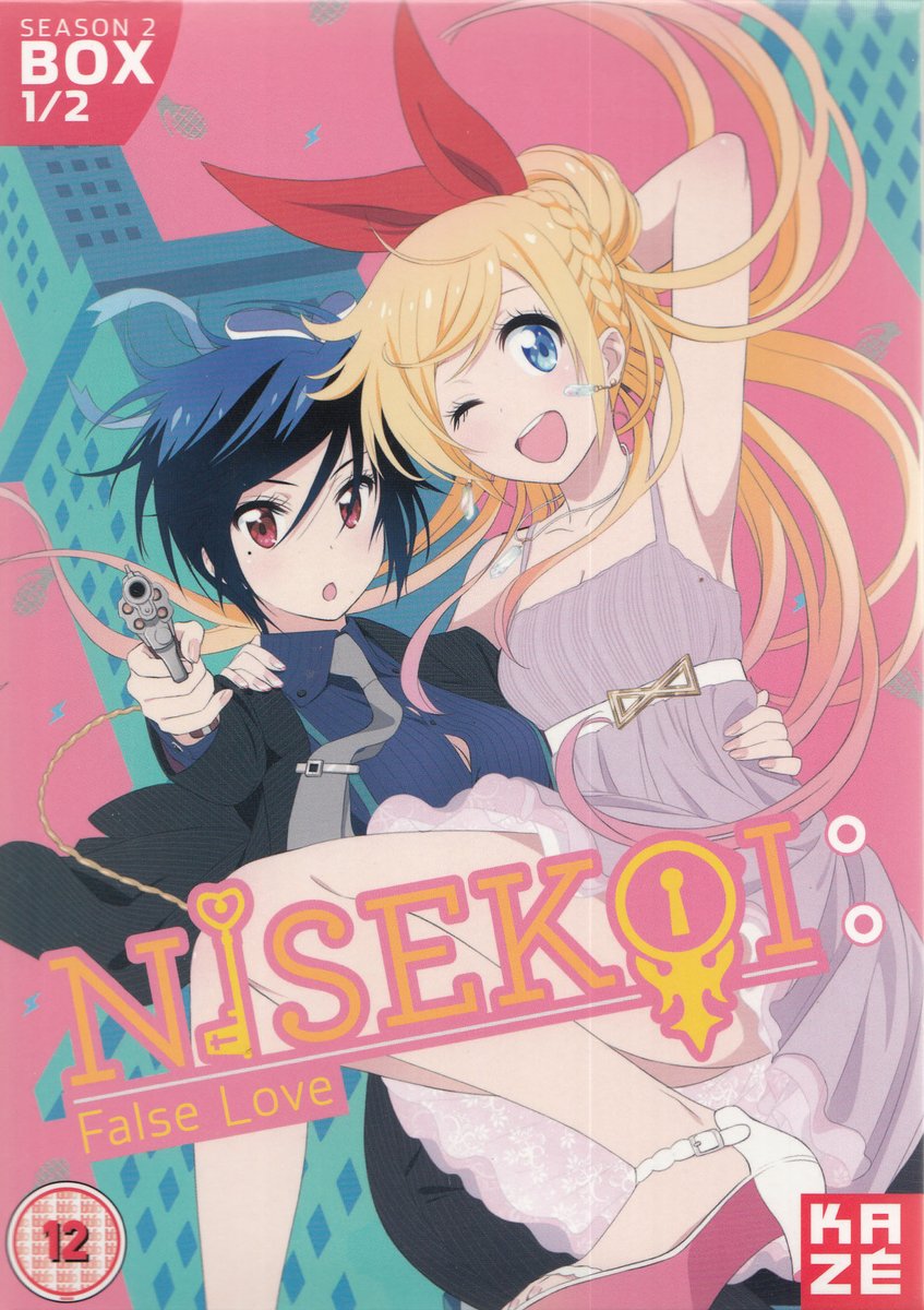 Ranaroth2's tweet image. Nisekoi: False Love. Season 1 &amp;amp; 2. Box art. #anime #Nisekoi #FalseLove