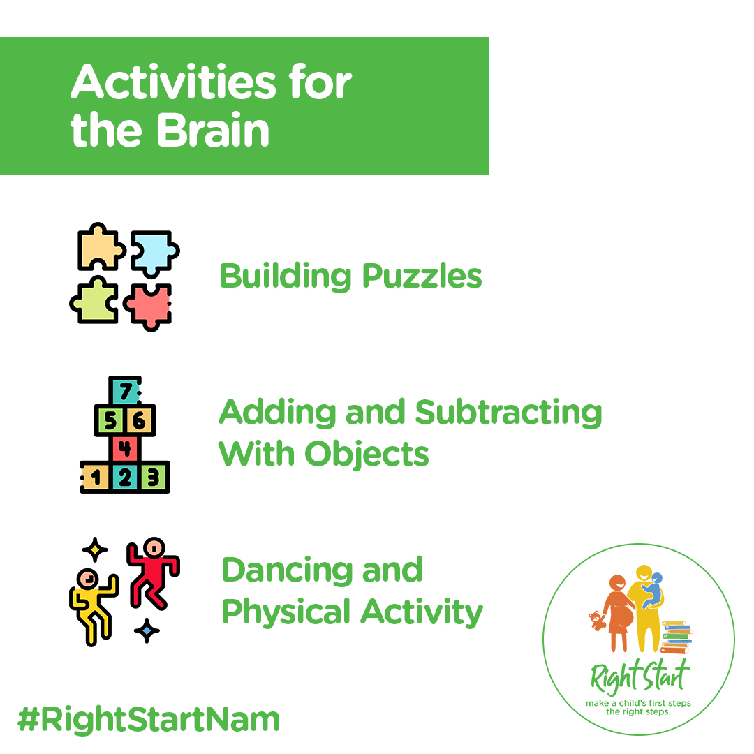 RightStartNam's tweet photo. Building puzzles and counting with objects such as small stones helps develop basic skills like shape recognition, problem-solving and concentration.
Brains work best when regularly stimulated .
#RightStartNam https://t.co/VFirVfXmE5