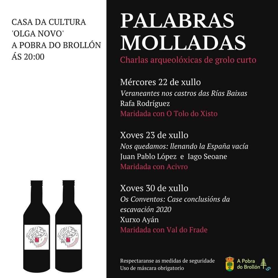 A POBRA DO BROLLÓN (@apobradobrollon) on Twitter photo .
• #PalabrasMolladas
'Charlas arqueolóxicas de grolo curto'
22, 23 e 30 de xullo
Casa da Cultura ‘Olga Novo’
Concello <a href="/APobra/">Concello A Pobra do Brollón</a> do Brollón
#OToloDoXisto #Acivro #ValDoFrade .
• #PalabrasMolladas
'Charlas arqueolóxicas de grolo curto'
22, 23 e 30 de xullo
Casa da Cultura ‘Olga Novo’
Concello <a href="/APobra/">Concello A Pobra do Brollón</a> do Brollón
#OToloDoXisto #Acivro #ValDoFrade