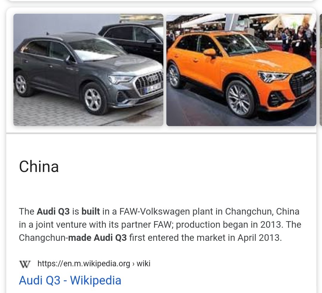 SuricatB's tweet photo. @AudiFrance Ça fait cher la chinoiserie badgée teutonne. https://t.co/ybeD2Fm9wU