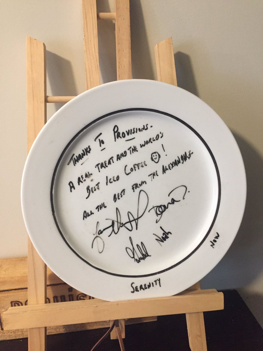 JamesCorfield1's tweet photo. Visited Provisions Cafe in Arrowtown, NZ, today! @IJasonAlexander I see you did too! Can you remember the year? #serenitynow https://t.co/Nm2JucAasi