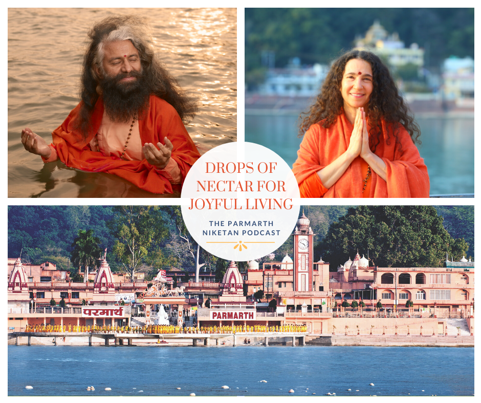 ParmarthNiketan's tweet photo. Our Drops of Nectar podcast is a wonderful way for you to stay connected with @PujyaSwamiji  and @SadhviBhagawati  whenever you want, and wherever you happen to be!

📻 Hear their inspiring words at: https://t.co/MHoZw52bHC

#DropsOfNectar #podcast #CoronatoKaruna #StayAtHome https://t.co/JxPtRa7Zxj