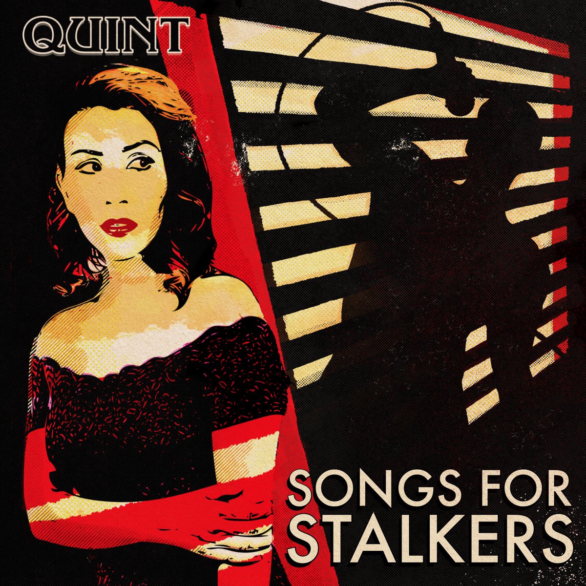 QuinttheBand's tweet photo. Artwork for our new album SONGS FOR STALKERS out today on iTunes and Spotify @QuinttheBand featuring songs from the new film STALKED BY MY HUSBAND'S EX airing on @lifetimetv, Saturday, July 25 at 8pm EST https://t.co/CoANfjOyVA