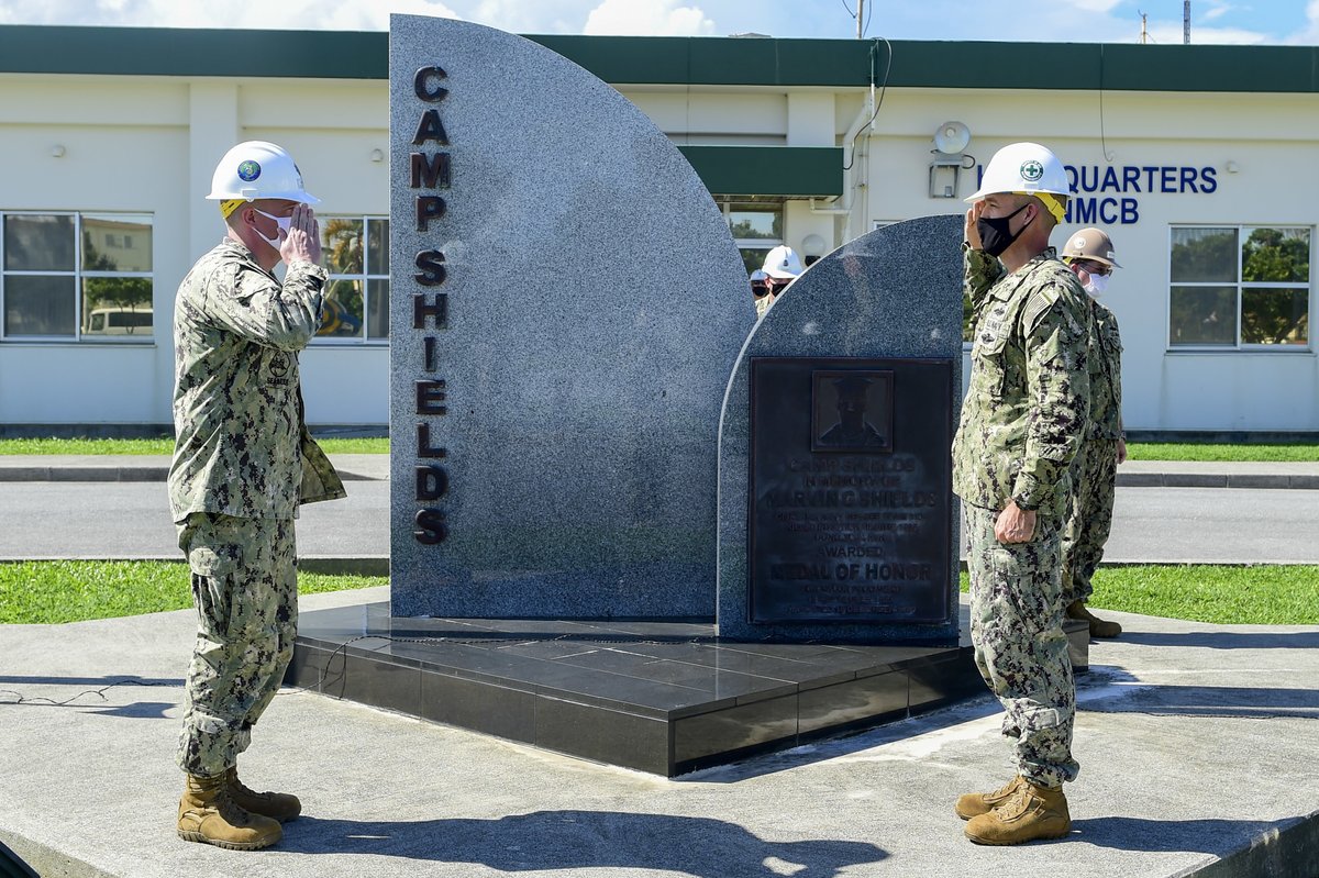 USPacificFleet's tweet photo. #NMCB3 relieves #NMCB5, assumes lead of Naval Construction Force operations in Indo-Pacific: https://t.co/sDFRkI5MNU #Seabees #USNavy https://t.co/TdE9CniUDi