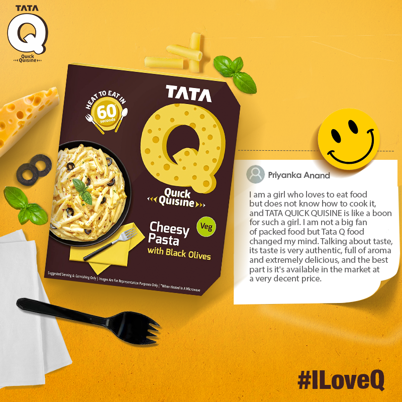 TataQIndia's tweet photo. And we love to fulfill your cravings!  Thank you for bringing a huge smile on our faces 😁
•
•
•
#HeatToEat #60Seconds #HeatToEatIn60Seconds #TataSmartFoodz #TataQ #QuickQuisine #GreatTastein60Seconds #OpenHeatEat #ReadyToEat #Cravings #Foodstagram #Foodgasm #Instafood https://t.co/o2PFs71gU7