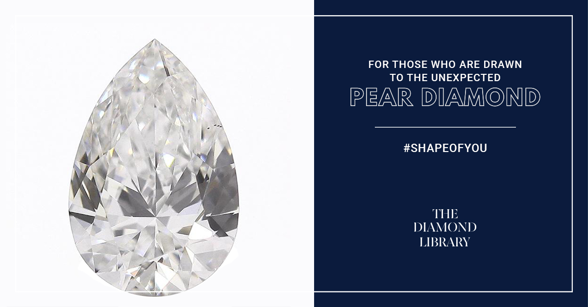 LibraryDiamond's tweet image. The ever versatile, but very unique pear shape! This diamond is for the bold seekers and adventurers. The wearer of this ring is ambitious and focused, but has a touch of fun in their personalities. You wouldn&apos;t miss anyone who adorns this beauty! #TheDiamondLibrary #TDL #Diamond
