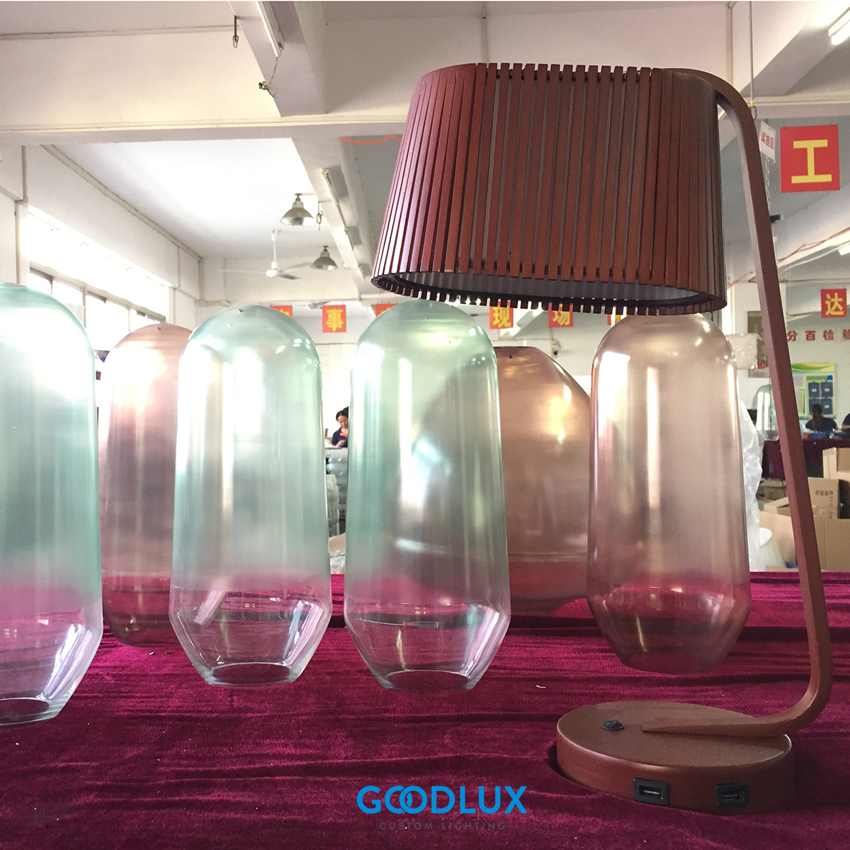 GoodluxLighting's tweet photo. Our #custom #TableLamps supplied to Pullman resort in Maldives. Created shade made by wooden stick with inner fabric diffusor, with oil seal on whole shade as protection for humility using condition.Body part made by stainless steel 304 suitable for sea aera #hotellighting https://t.co/35zajYZgtg