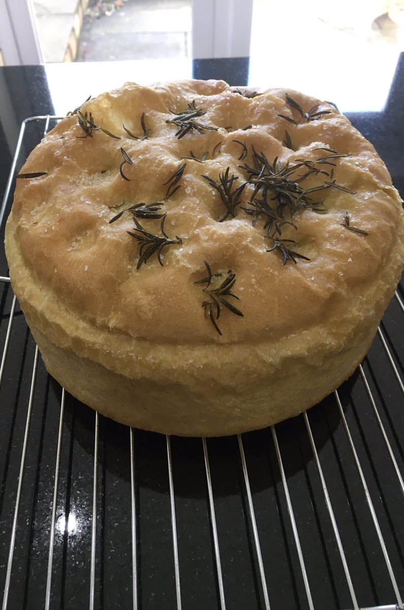 CjRedmayne's tweet photo. @PaulHollywood Focaccia is now our absolute favourite 👩🏻‍🍳 https://t.co/z7TFafJS00