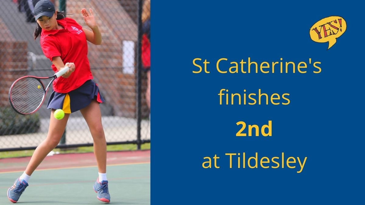 St Catherine’s finishes 2nd at #TildesleyTennis, the second time in St Catherine's history a representative team has achieved such a high ranking finish. Congrats to the players, the coaches, and the sports department for their dedication and commitment!